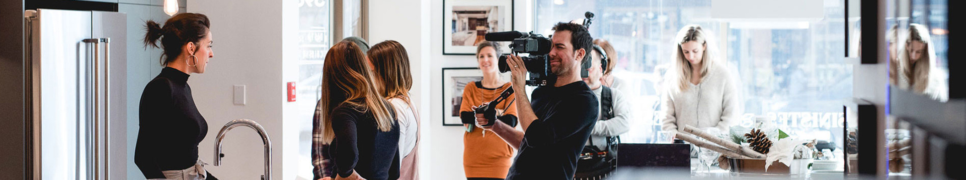 Radio-Canada en visite chez District Cuisine