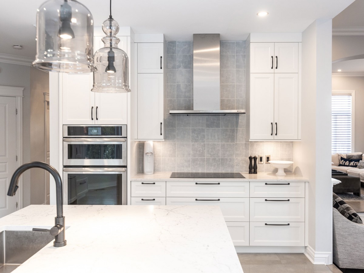 transitionnel Cuisines District Cuisine Détaillant d'armoires de